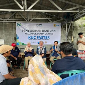 YBM PLN UIP JBTB Dorong Kemandirian Pakan Lele, KUC Faster Bangkit Lagi