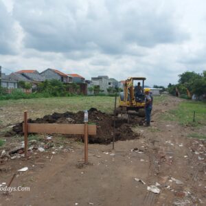 Pembangunan Gerai Koperasi Merah Putih Desa Tawangsari Kecamatan Taman Resmi Dimulai, TNI Dampingi Hingga Tuntas