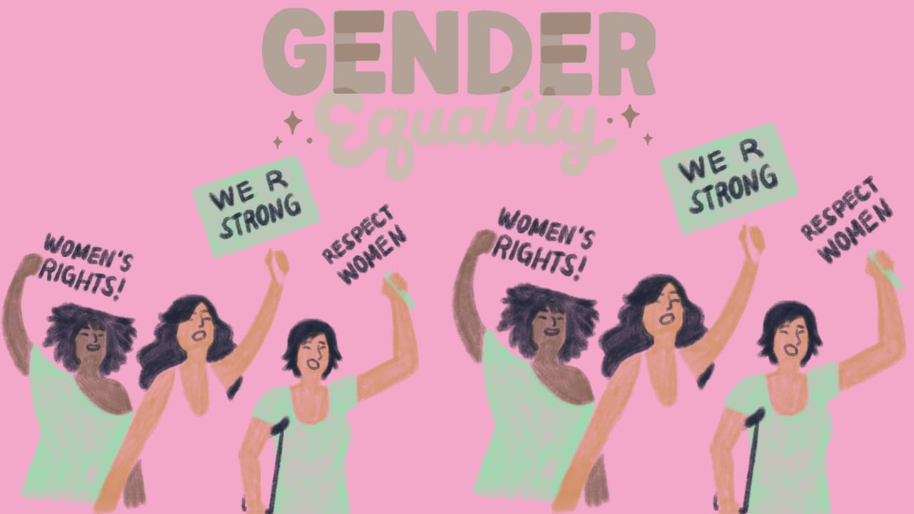 Ilustrasi stigma yang terjadi pada perempuan.