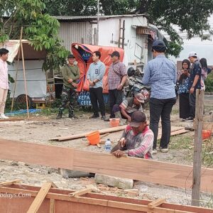 Direktorat Jenderal SEF Kemenkeu RI Pantau Langsung Pembangunan Gerai Koperasi Merah Putih Desa Tawangsari Taman