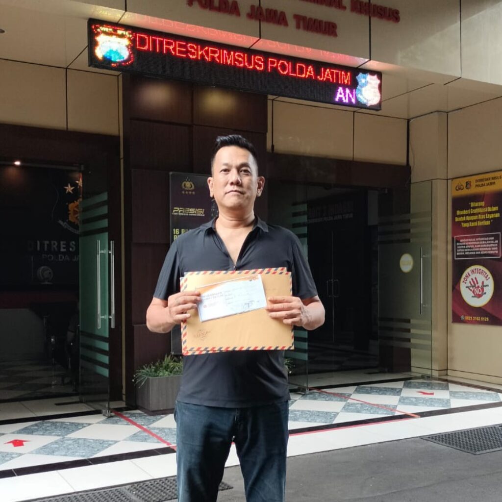 Nilai Sarat Kepentingan Politik, Tantri Sanjaya Adukan Pokir DPRD Sidoarjo ke Polda Jatim