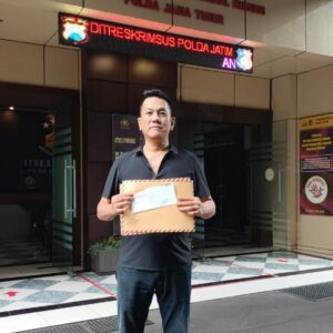 Nilai Sarat Kepentingan Politik, Tantri Sanjaya Adukan Pokir DPRD Sidoarjo ke Polda Jatim