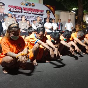 Polrestabes Surabaya Ungkap 43 Kasus Curanmor Periode Oktober–November 2025