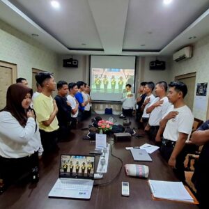 Satpam Haleyora Powerindo Ikuti Refreshment Manajemen Risiko di PLN UIP JBTB