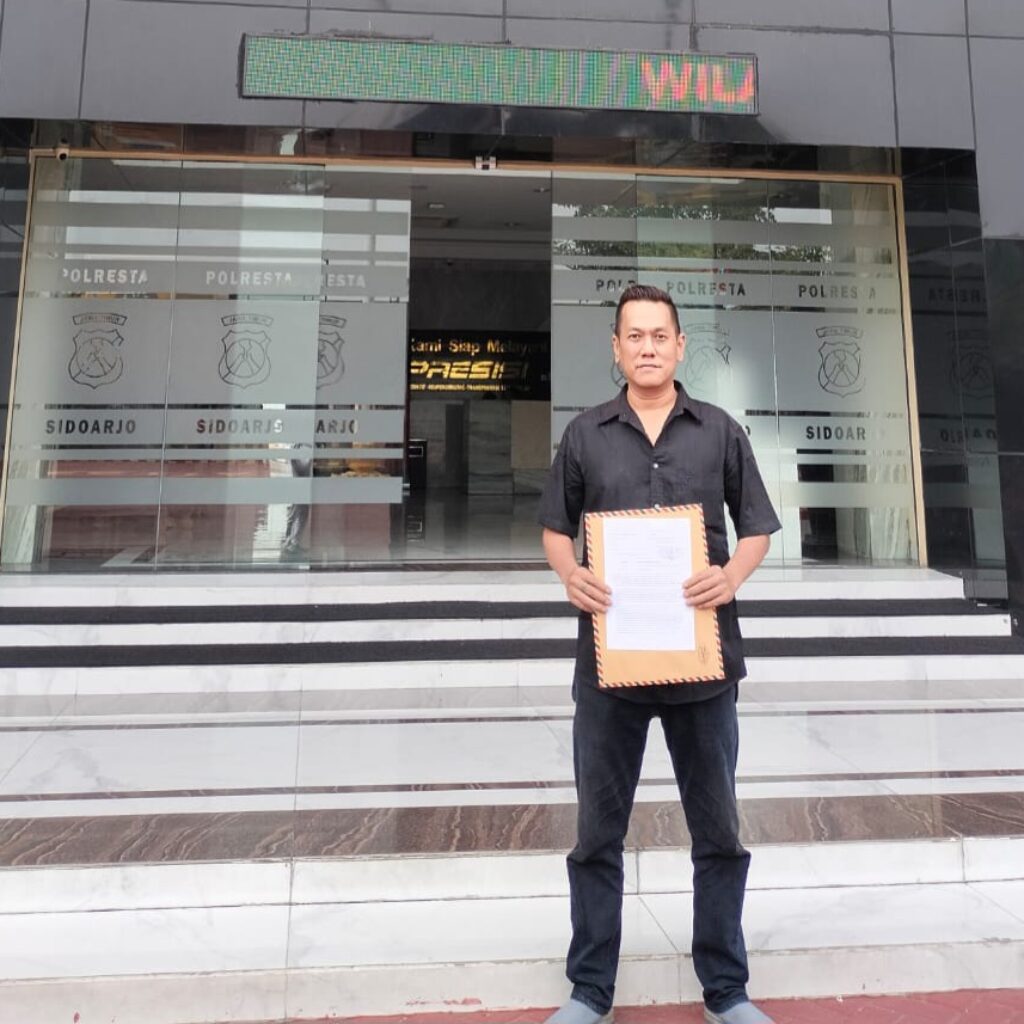 Dugaan Penyimpangan Dana BUMDes Trosobo Taman, Kades Nonaktif Serta Pengurus BUMDes Dilaporkan ke Tipidkor Polresta Sidoarjo