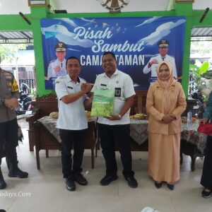 Arie Prabowo Pamit, Ahmad Fauzi Resmi Nahkodai Kecamatan Taman Sidoarjo