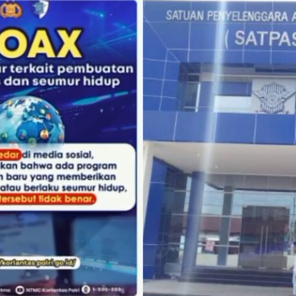 Polisi Tegaskan Video “SIM Gratis 2026” di TikTok Hoaks, Warga Diminta Waspada Phishing