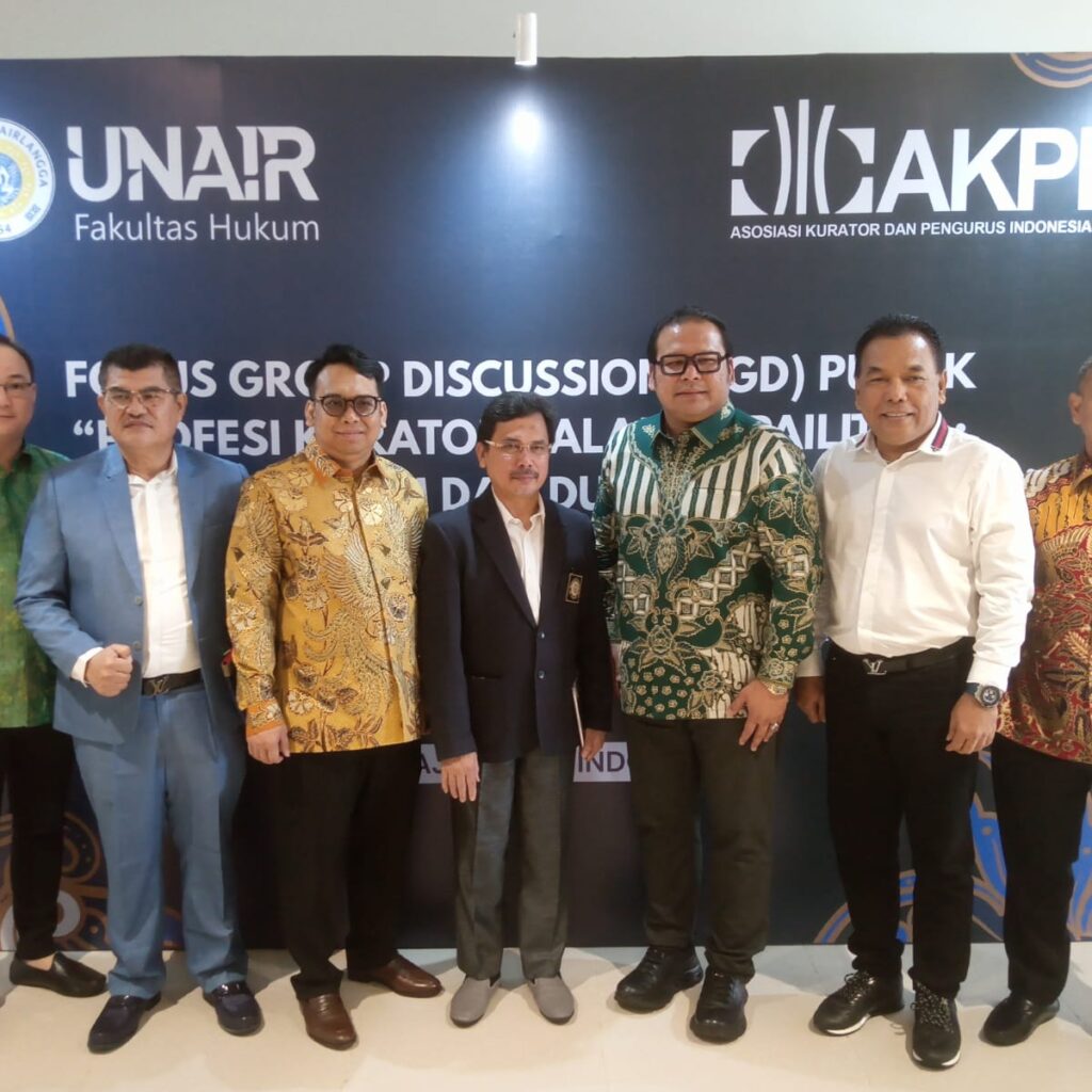 Sinergi Kampus dan Organisasi Profesi, FH Unair–AKPI Bedah Peran Kurator dalam Kepailitan