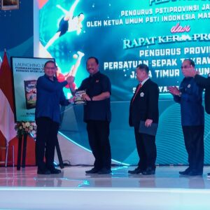 Pelantikan Pengurus PSTI Jawa Timur Perkuat Pembinaan Atlet dan Wujudkan Liga Sepak Takraw Berkelanjutan