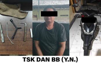 Beraksi Saat Subuh, Komplotan Curanmor Dibekuk Satreskrim Polres Nganjuk