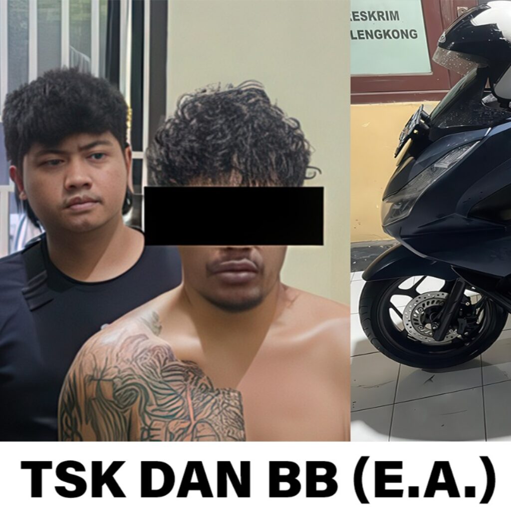 Kurang dari 24 Jam, Satreskrim Polres Nganjuk Ringkus Terduga Pelaku Curanmor di Gondang