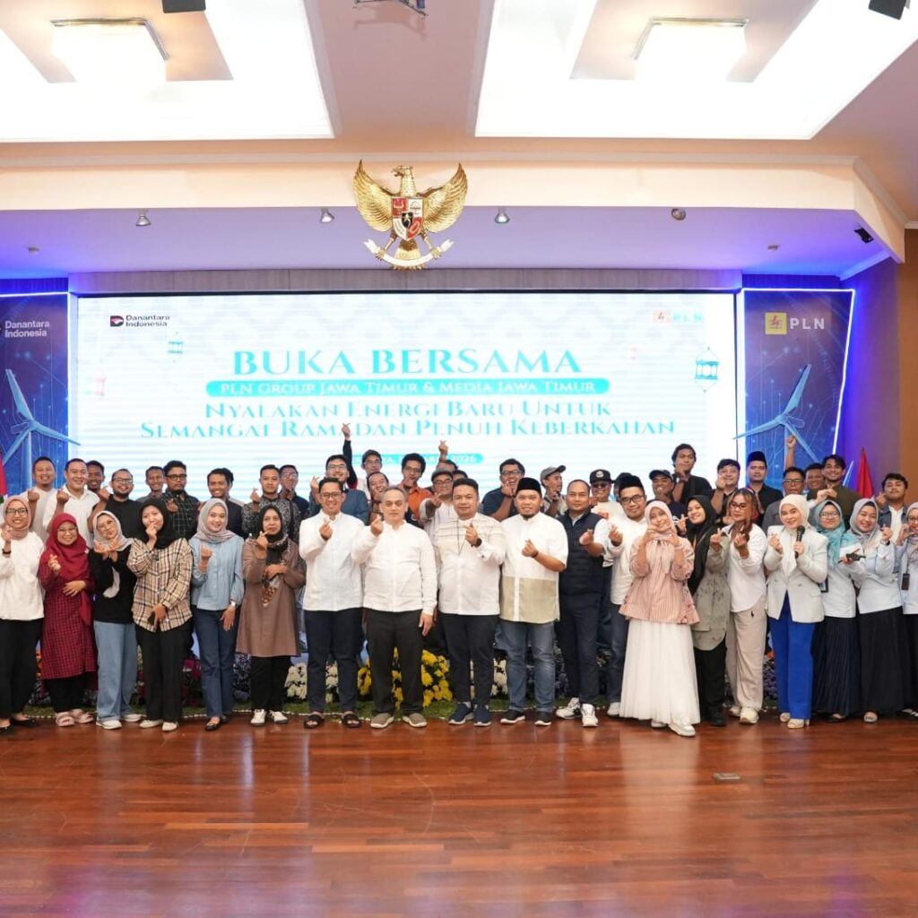 PLN Icon Plus dan PLN Grup Jawa Timur Perkuat Sinergi Bersama Media, Pastikan Keandalan Listrik dan Konektivitas Ramadan–Idul Fitri 1447 H