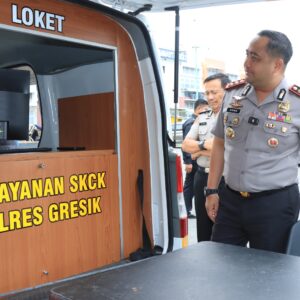 Kapolres Gresik Sidak Layanan Publik, Tegaskan Komitmen Pelayanan Prima Tanpa Pungli