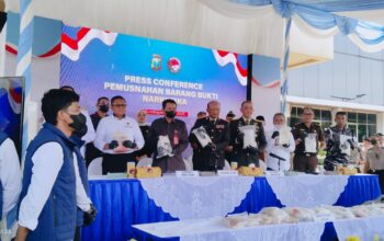 Polda Jatim Musnahkan Narkotika Jaringan Internasional, Surabaya Jadi Zona Hitam Peredaran