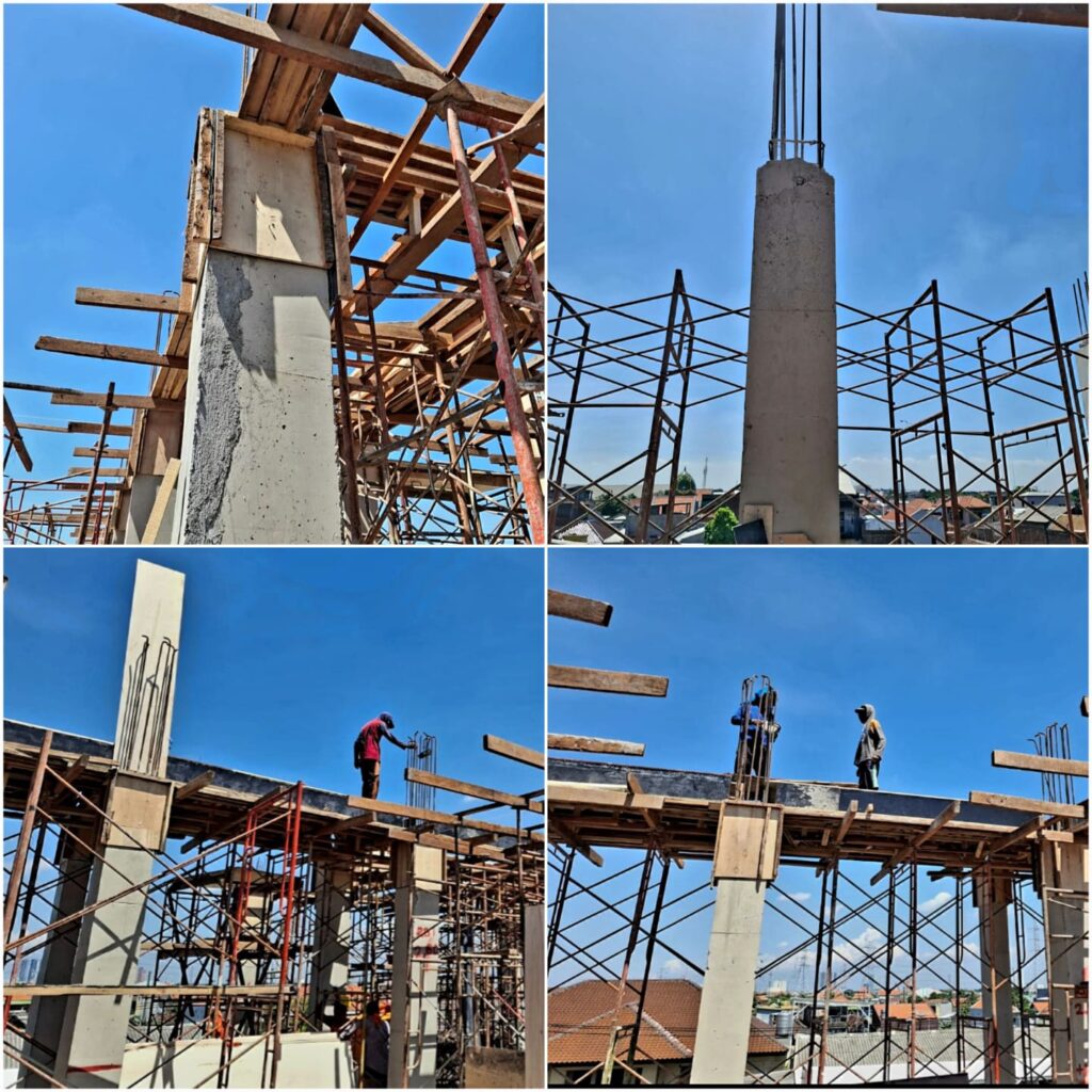 Proyek Gedung SDN Asemrowo Rp1,08 Miliar Disorot, Mutu Semen, Besi dan Struktur Dipertanyakan