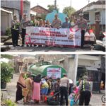 Sambut HUT Bhayangkara ke-80, Satlantas Polres Gresik Salurkan Air Bersih untuk Warga Duduk Sampeyan