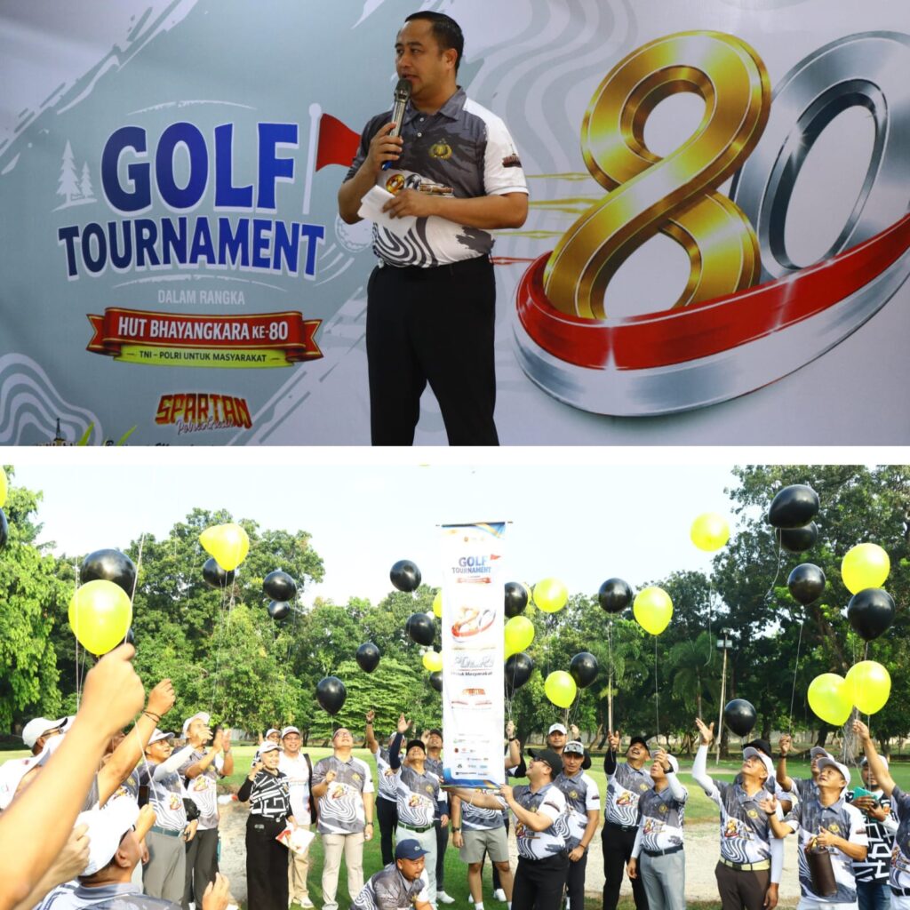 Sambut HUT Bhayangkara ke-80, Kapolres Gresik Buka Turnamen Golf Bersama Forkopimda Perkuat Sinergi Lintas Sektor