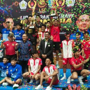 Sepak Takraw LSI Wilayah 2, Jateng Sapu Bersih Gelar Juara